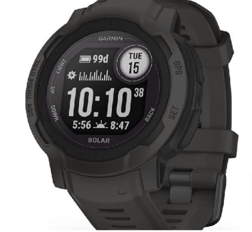 Garmin Instinct 2 SOLAR, Rugged GPS Smartwatch