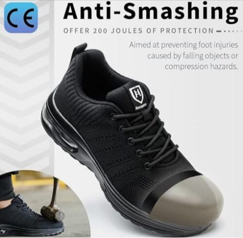 Nasogetch Safety Trainers Steel Toe Cap Trainers Men Women