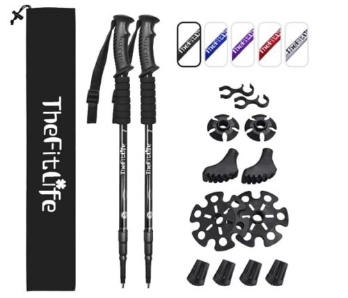 TheFitLife Hiking Walking Trekking Poles