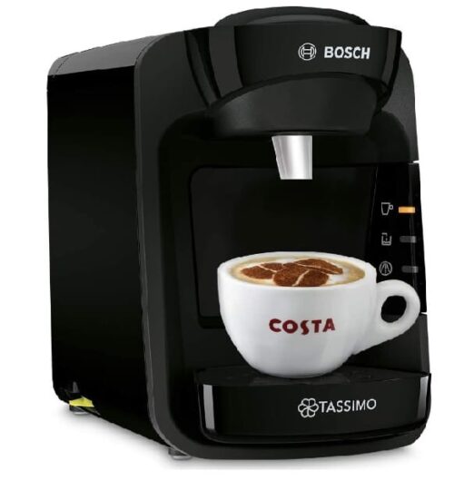 Tassimo by Bosch Suny 'Special Edition' TAS3102GB Coffee Machine,1300 Watt, 0.8 Litre - Black