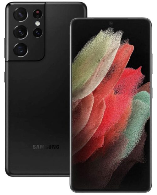 Samsung Galaxy S21 Ultra 5G Smartphone 128GB - Phantom Black - Unlocked (Renewed)